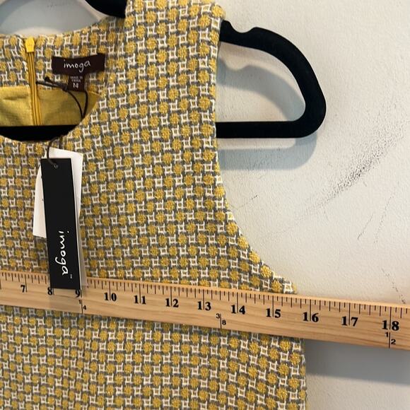 Imoga Girls Tweed Penelope Dress Size 14 NWT - Picture 5 of 9